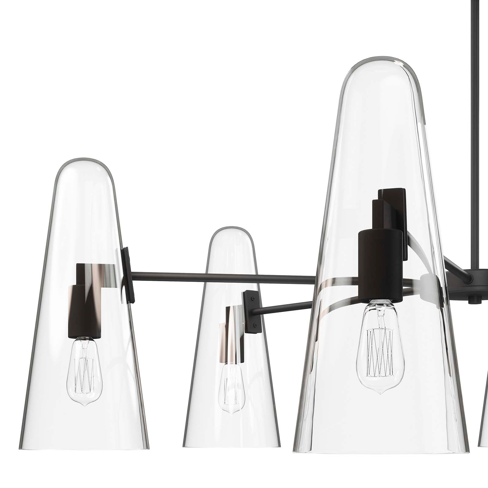Beacon 6-Light Chandelier By Modway - EEI-5648 | Chandeliers | Modishstore - 6