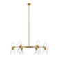 Beacon 6-Light Chandelier By Modway - EEI-5648 | Chandeliers | Modishstore - 10