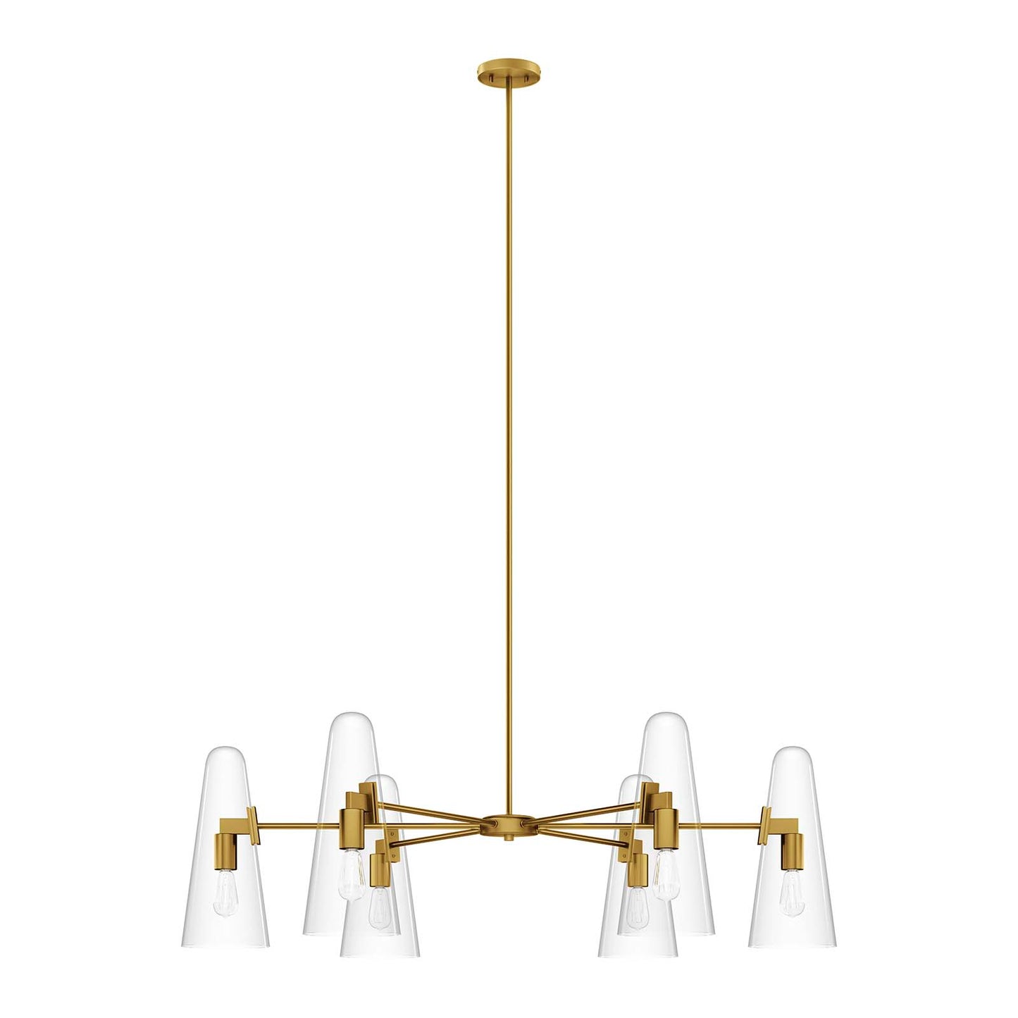 Beacon 6-Light Chandelier By Modway - EEI-5648 | Chandeliers | Modishstore - 10