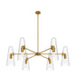 Beacon 6-Light Chandelier By Modway - EEI-5648 | Chandeliers | Modishstore - 11