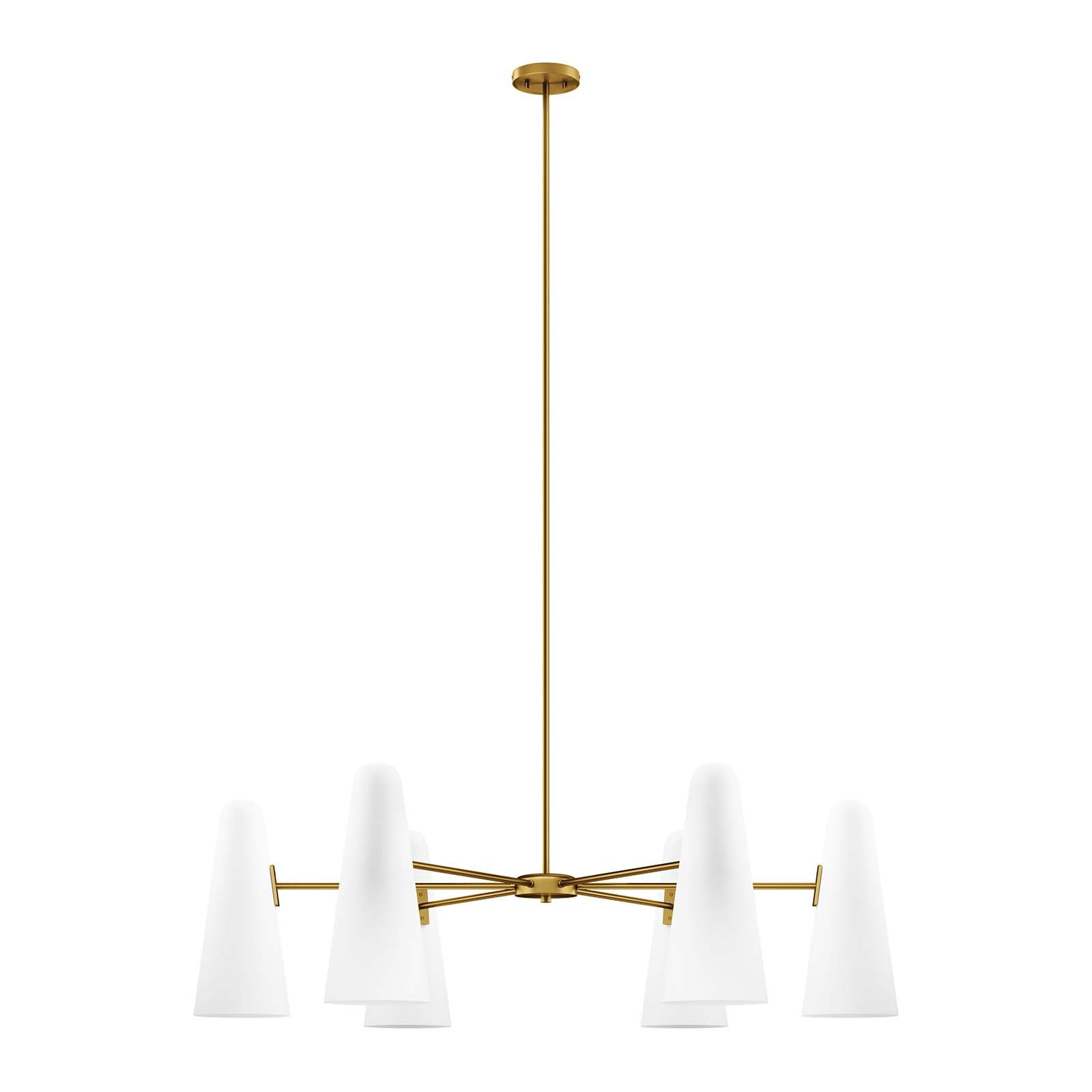 Beacon 6-Light Chandelier By Modway - EEI-5648 | Chandeliers | Modishstore - 26