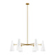 Beacon 6-Light Chandelier By Modway - EEI-5648 | Chandeliers | Modishstore - 26