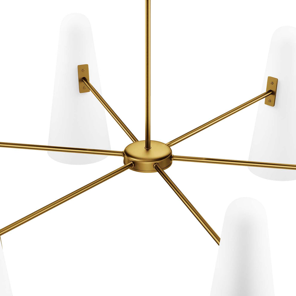 Beacon 6-Light Chandelier By Modway - EEI-5648 | Chandeliers | Modishstore - 29