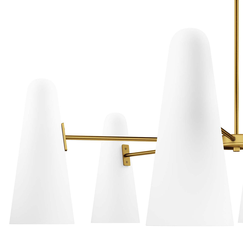 Beacon 6-Light Chandelier By Modway - EEI-5648 | Chandeliers | Modishstore - 30