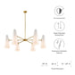 Beacon 6-Light Chandelier By Modway - EEI-5648 | Chandeliers | Modishstore - 32