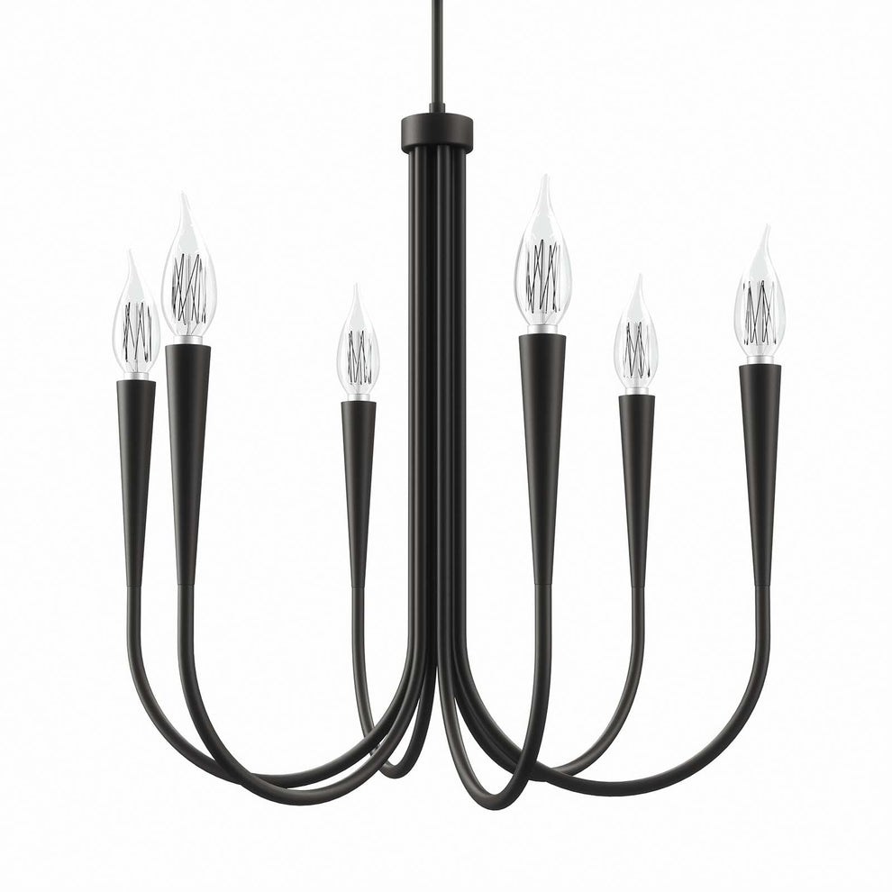 Penrose 6-Light Chandelier By Modway - EEI-5661 | Chandeliers | Modishstore - 5