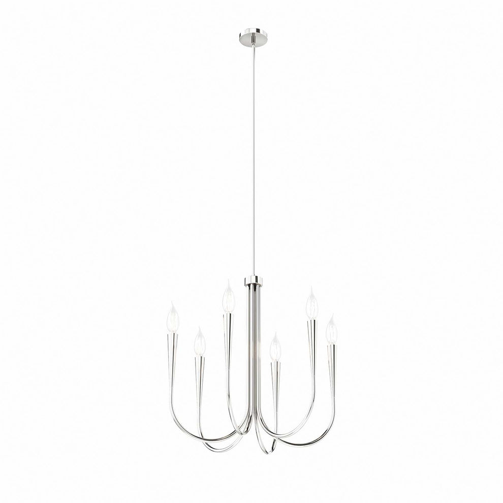 Penrose 6-Light Chandelier By Modway - EEI-5661 | Chandeliers | Modishstore - 10