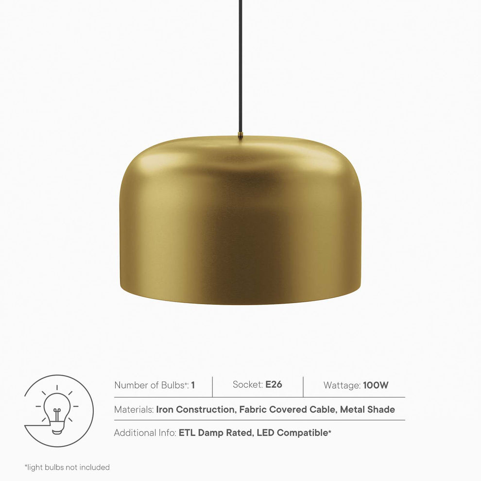 Avenue 1-Light Pendant Light By Modway - EEI-5665 | Pendant Lamps | Modishstore - 14