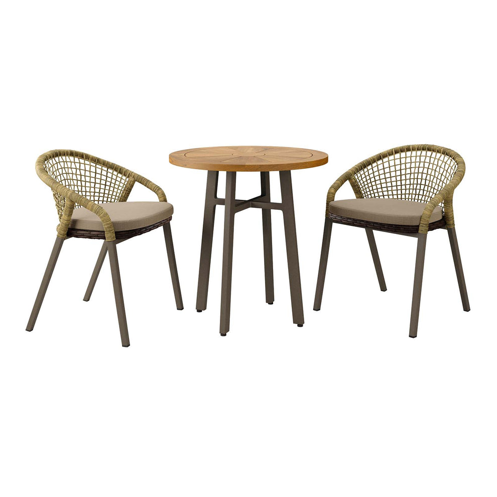 Meadow 3-Piece Outdoor Patio Dining Set By Modway - EEI-5673 | Outdoor Dining Sets | Modishstore - 2