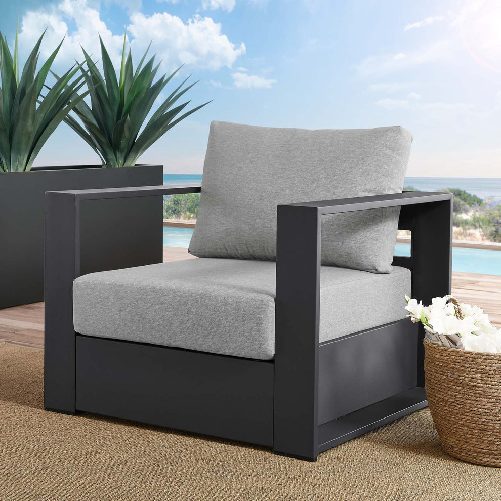 Tahoe Outdoor Patio Powder-Coated Aluminum Armchair By Modway - EEI-5675 | Outdoor Chairs | Modishstore - 16