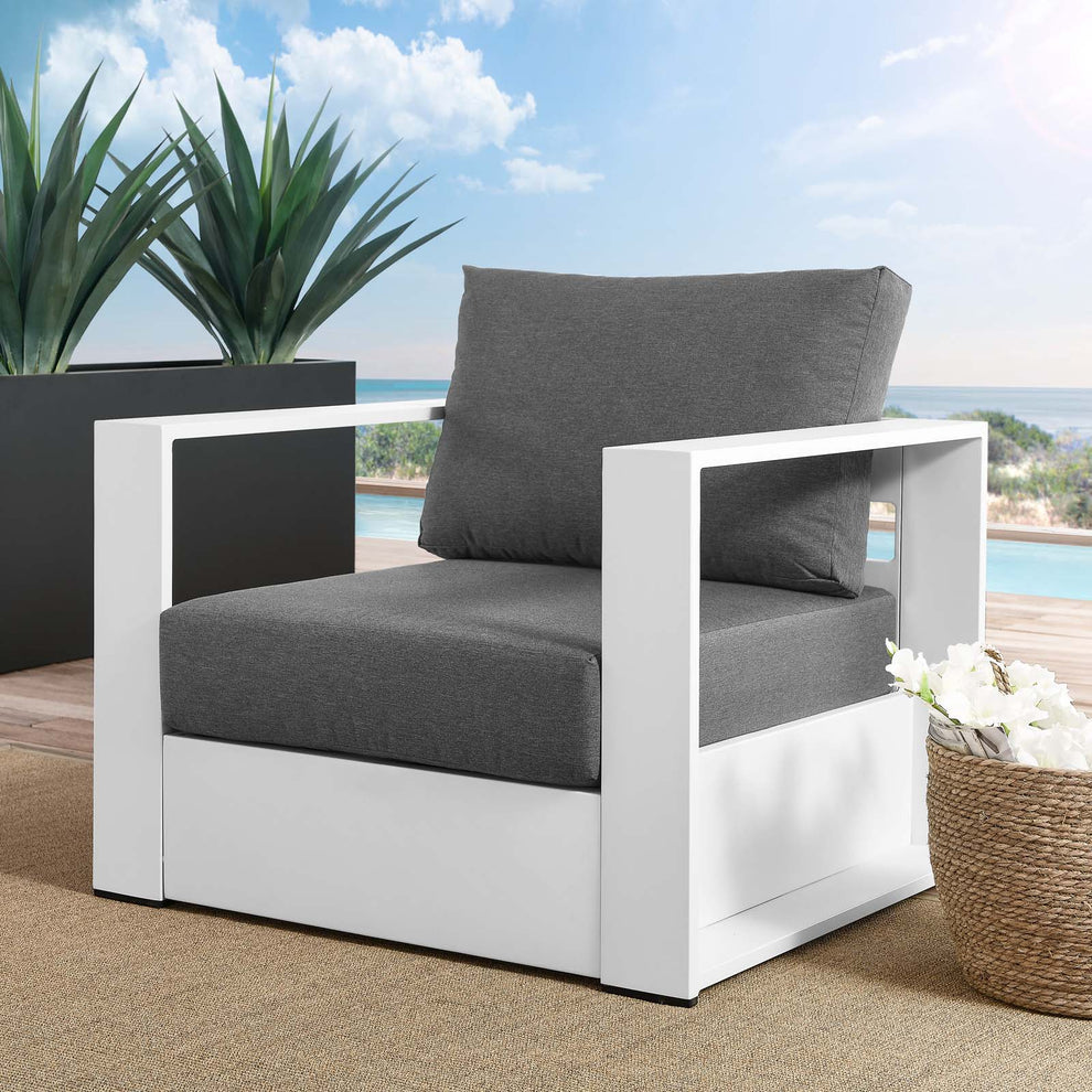 Tahoe Outdoor Patio Powder-Coated Aluminum Armchair By Modway - EEI-5675 | Outdoor Chairs | Modishstore - 32