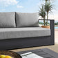 Tahoe Outdoor Patio Powder-Coated Aluminum Sofa By Modway | Outdoor Sofas, Loveseats & Sectionals | Modishstore - 14