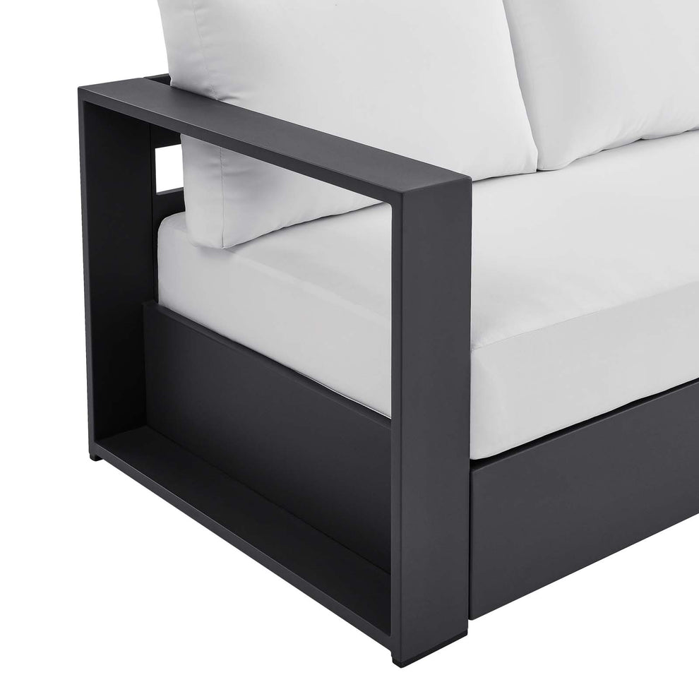 Tahoe Outdoor Patio Powder-Coated Aluminum Sofa By Modway - EEI-5676 | Outdoor Sofas, Loveseats & Sectionals | Modishstore - 21