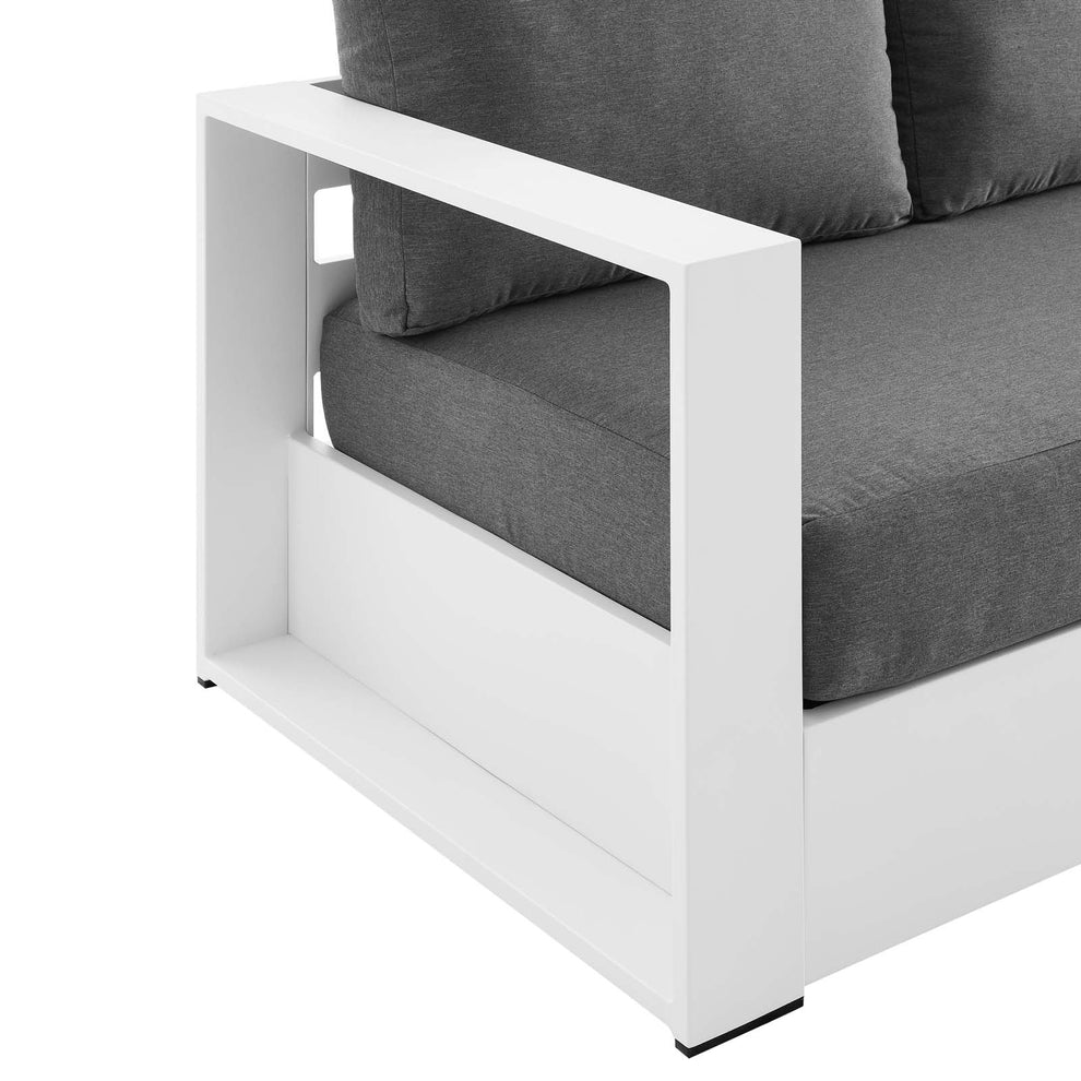 Tahoe Outdoor Patio Powder-Coated Aluminum Sofa By Modway - EEI-5676 | Outdoor Sofas, Loveseats & Sectionals | Modishstore - 29