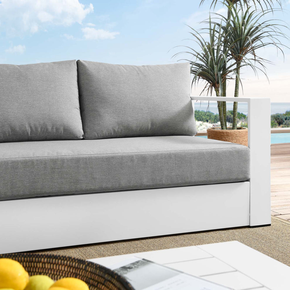 Tahoe Outdoor Patio Powder-Coated Aluminum Sofa By Modway - EEI-5676 | Outdoor Sofas, Loveseats & Sectionals | Modishstore - 39