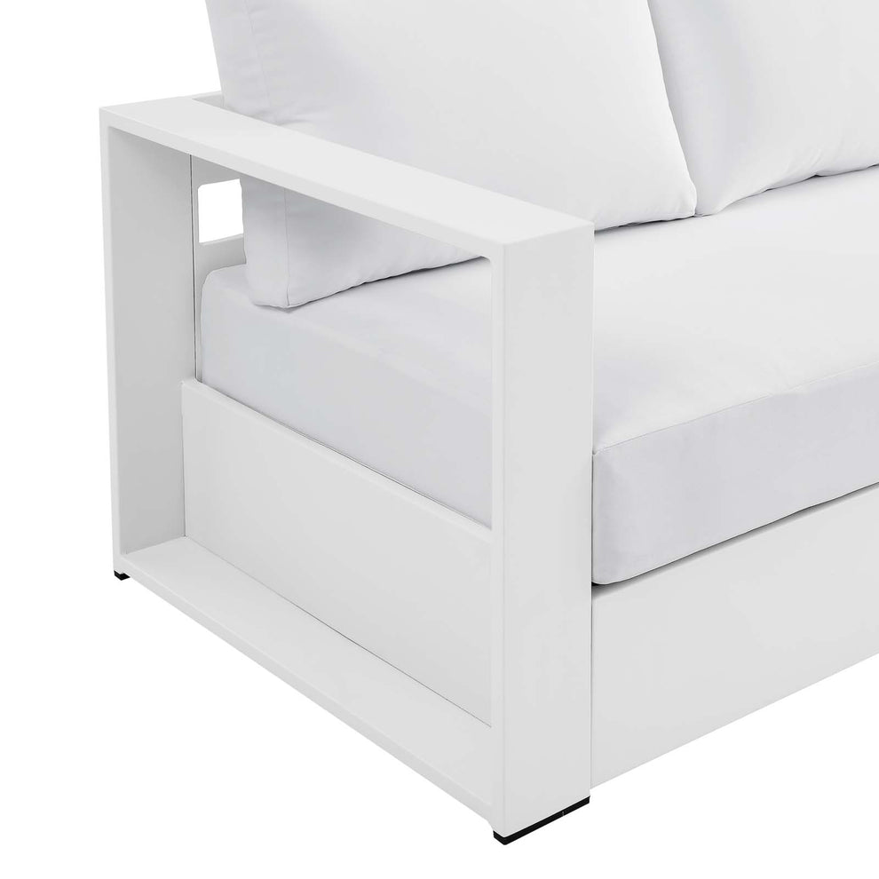 Tahoe Outdoor Patio Powder-Coated Aluminum Sofa By Modway - EEI-5676 | Outdoor Sofas, Loveseats & Sectionals | Modishstore - 45