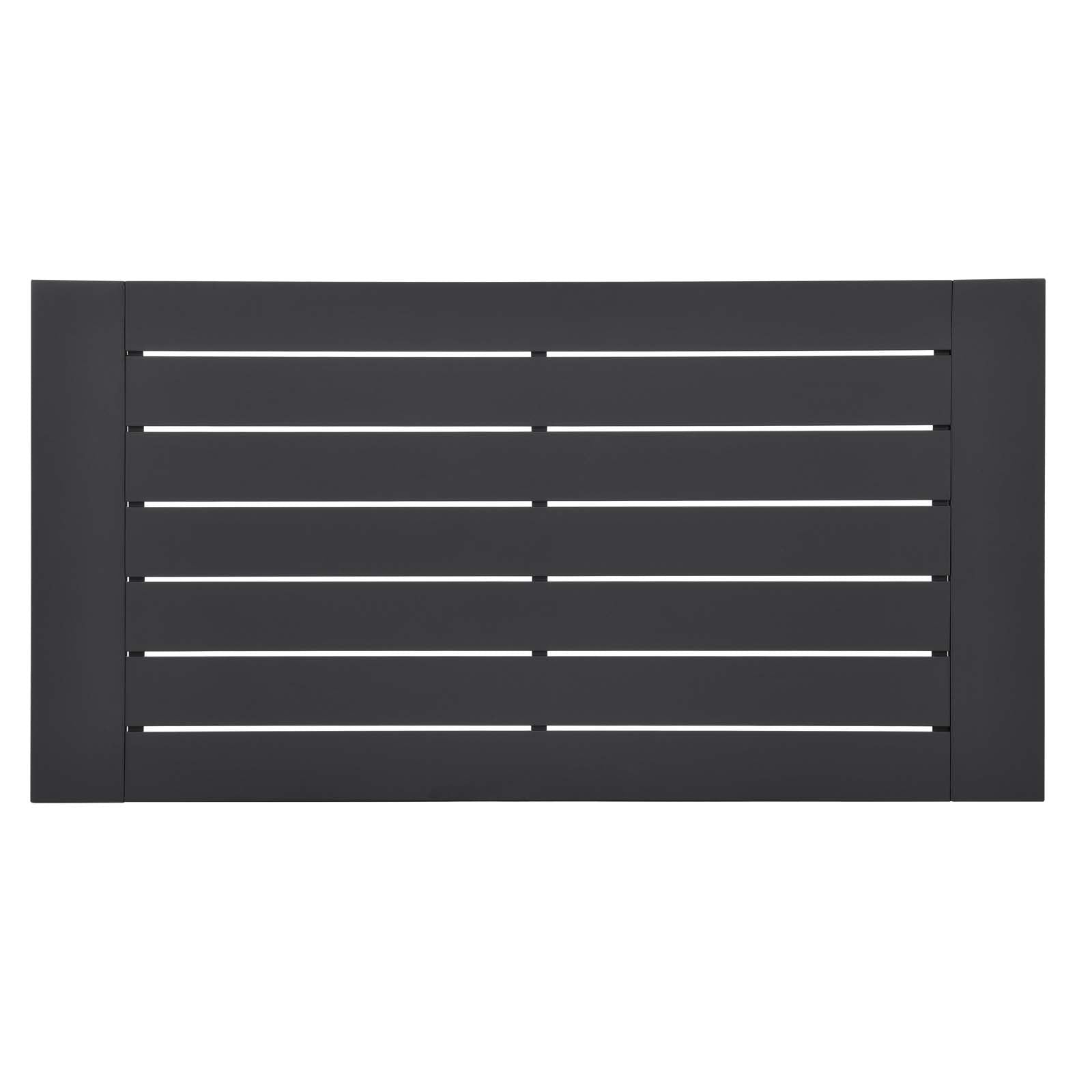 Modway Tahoe Outdoor Patio Steel table Contemporary Rectangle â