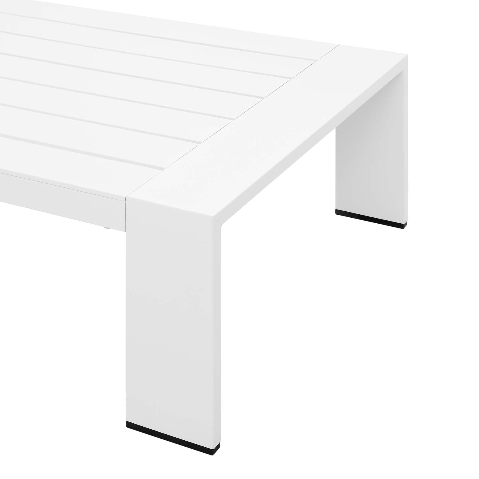 Tahoe Outdoor Patio Powder-Coated Aluminum Coffee Table By Modway | Outdoor Tables | Modishstore - 11