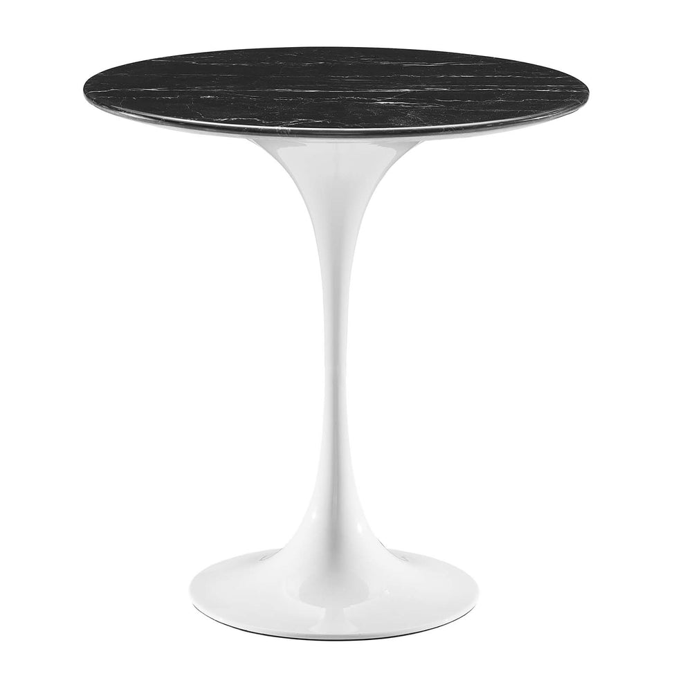 Lippa 20" Round Artificial Marble Side Table By Modway - EEI-5680 | Side Tables | Modishstore - 2