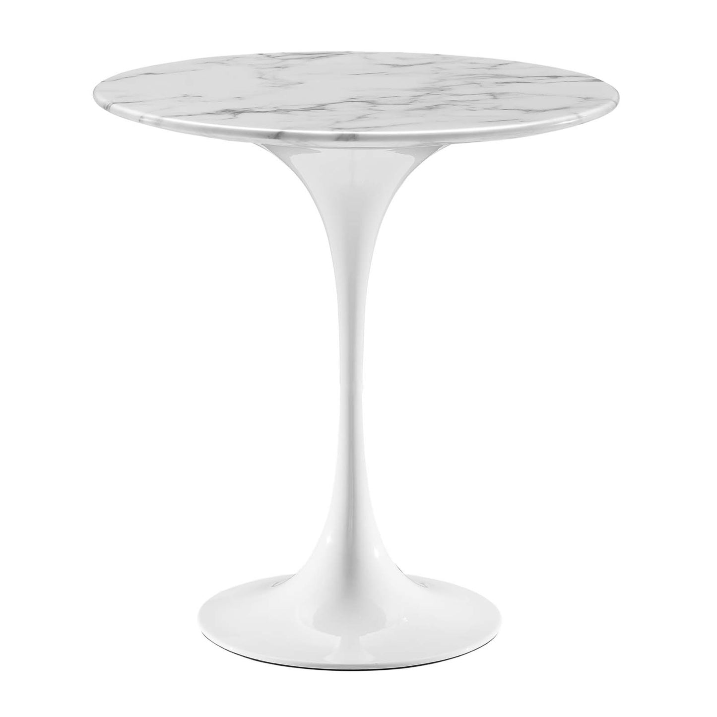 Lippa 20" Round Artificial Marble Side Table By Modway | Side Tables | Modishstore - 8