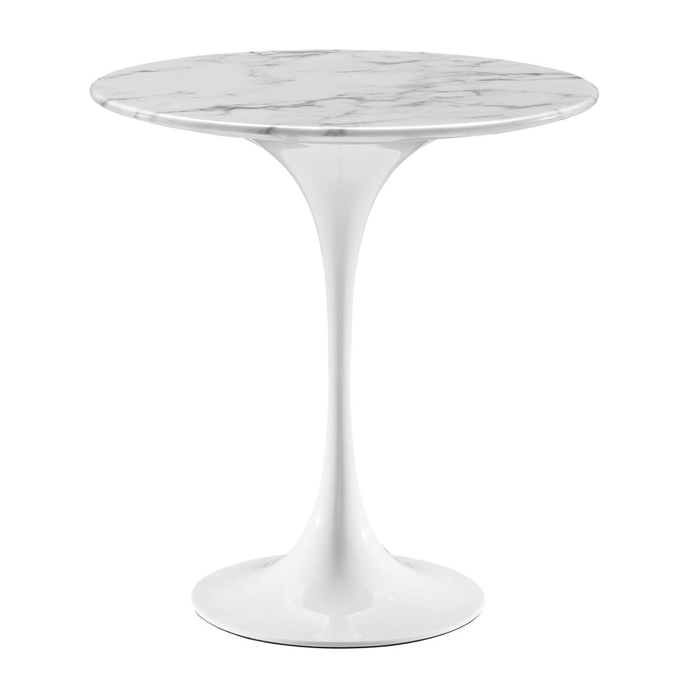 Lippa 20" Round Artificial Marble Side Table By Modway - EEI-5680 | Side Tables | Modishstore - 8