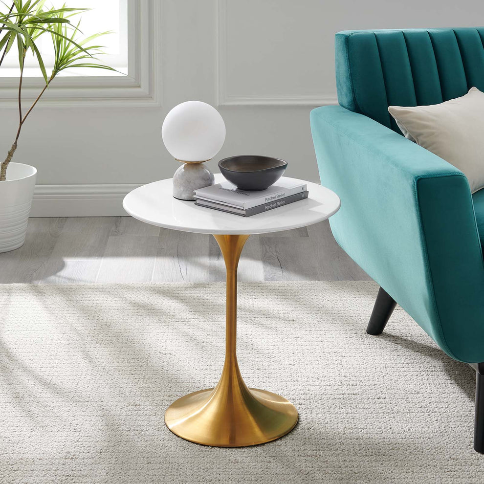 Lippa 20" Round Side Table By Modway - EEI-5684 | Side Tables | Modishstore - 1