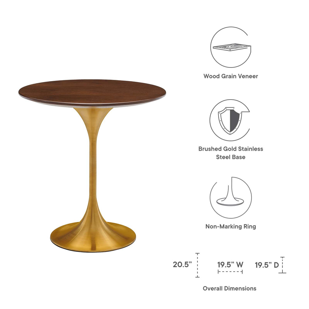 Lippa 20" Round Side Table By Modway - EEI-5684 | Side Tables | Modishstore - 11