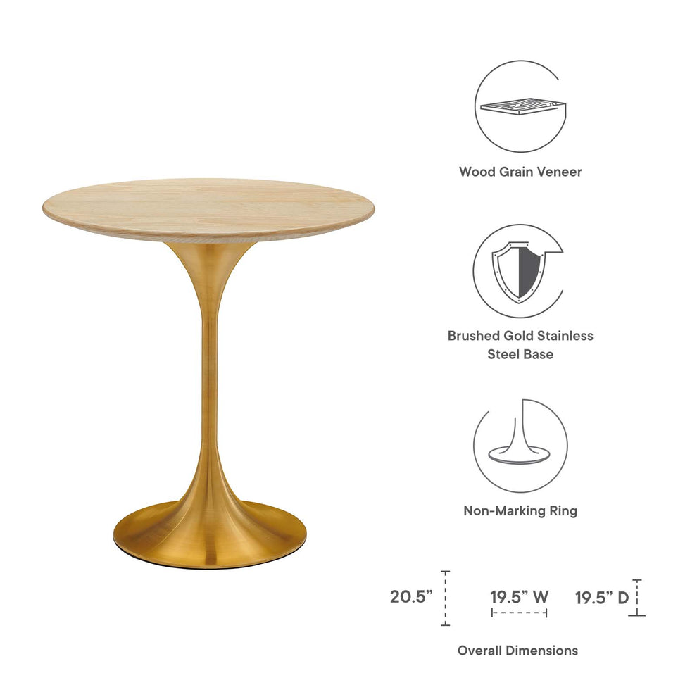 Lippa 20" Round Side Table By Modway - EEI-5684 | Side Tables | Modishstore - 17