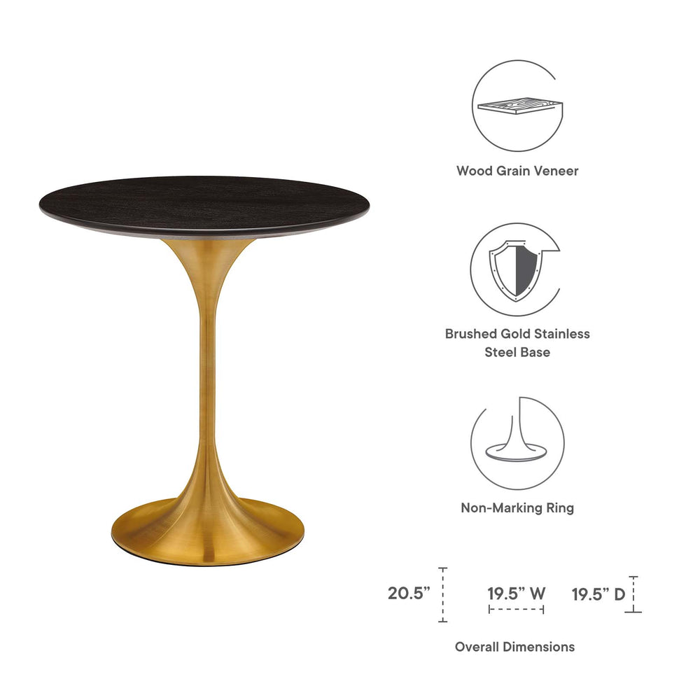 Lippa 20" Round Side Table By Modway - EEI-5684 | Side Tables | Modishstore - 23