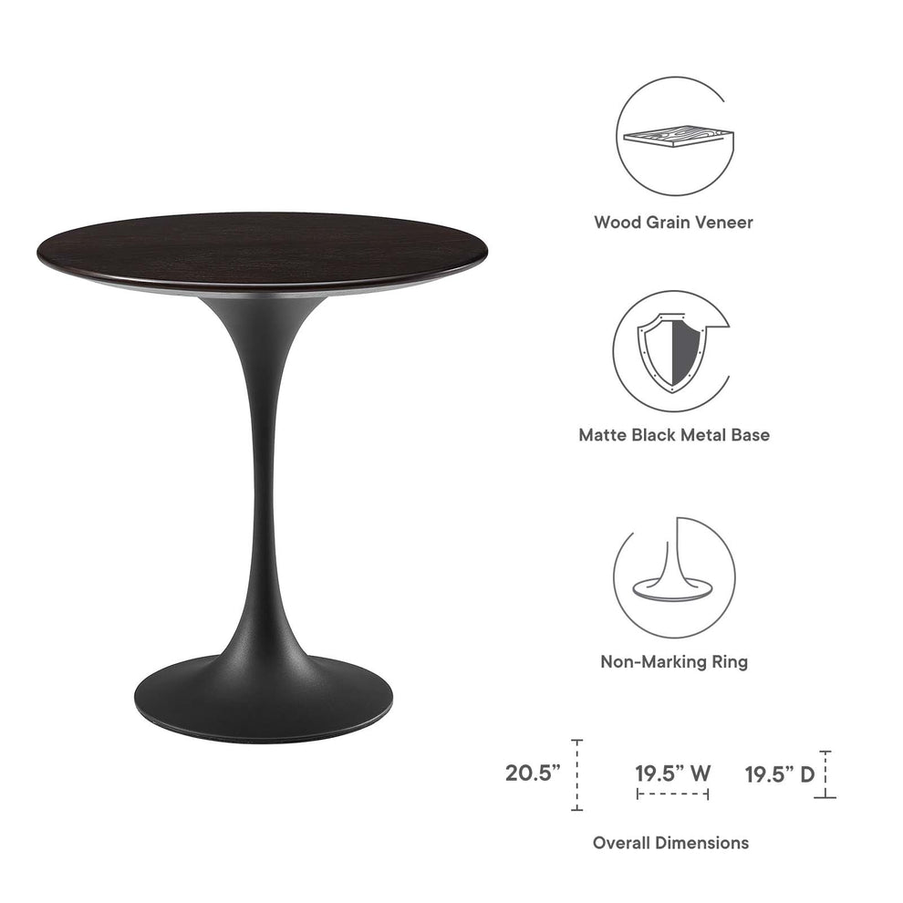 Lippa 20" Round Side Table By Modway - EEI-5689 | Side Tables | Modishstore - 16