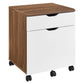 Envision Wood File Cabinet By Modway - EEI-5706-WAL-WHI | Cabinets |  Modishstore