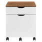 Envision Wood File Cabinet By Modway - EEI-5706-WAL-WHI | Cabinets |  Modishstore - 6