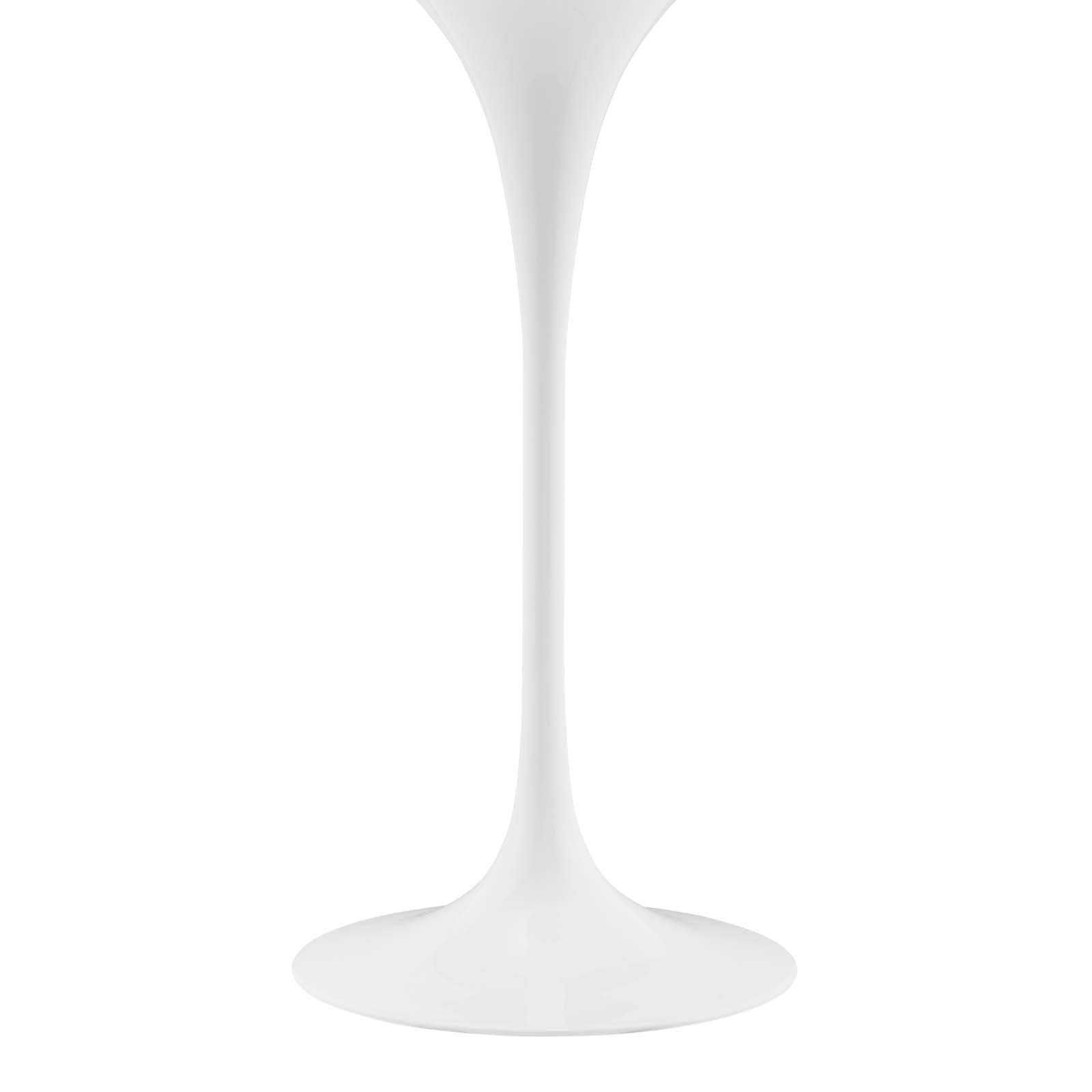 Lippa 28" Round Terrazzo Bar Table By Modway - EEI-5707-WHI-WHI | Bar Tables |  Modishstore - 3