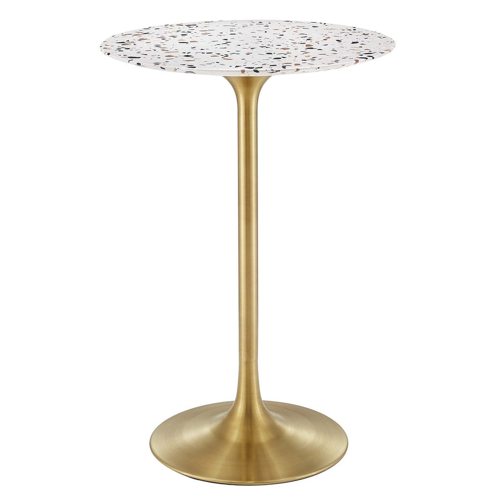 Lippa 28" Round Terrazzo Bar Table By Modway - EEI-5708 | Bar Tables | Modishstore - 2