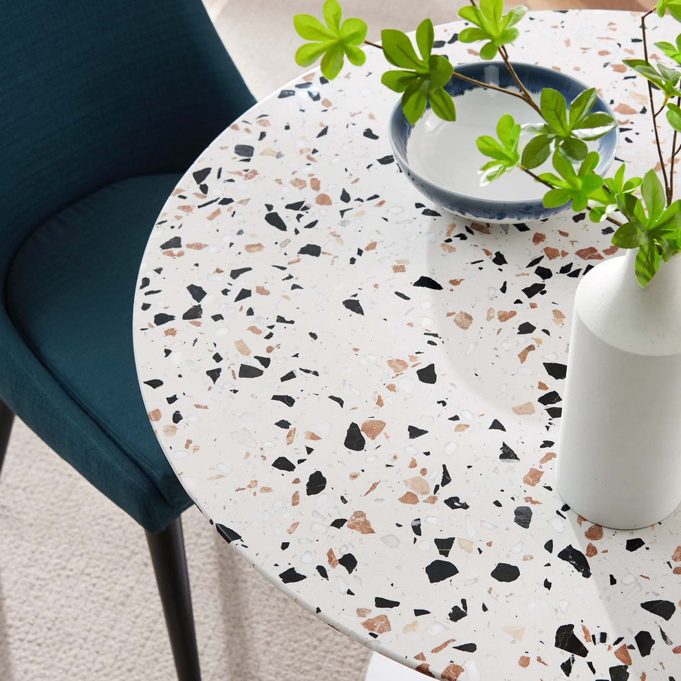 Lippa 36" Round Terrazzo Dining Table By Modway - EEI-5713 | Dining Tables | Modishstore - 6
