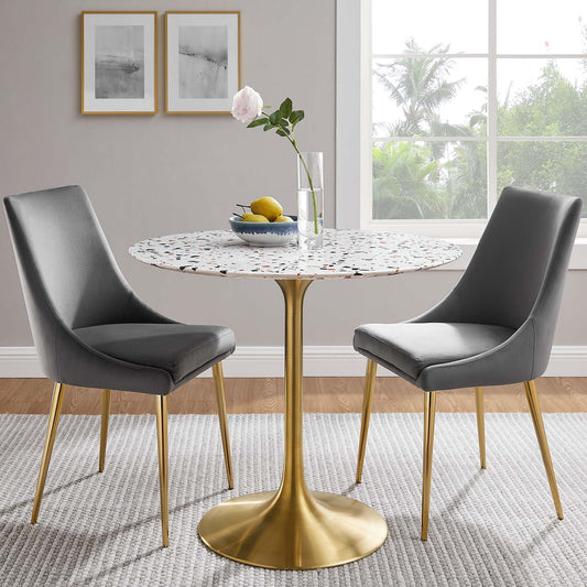 Lippa 36" Round Terrazzo Dining Table By Modway - EEI-5715 | Dining Tables | Modishstore