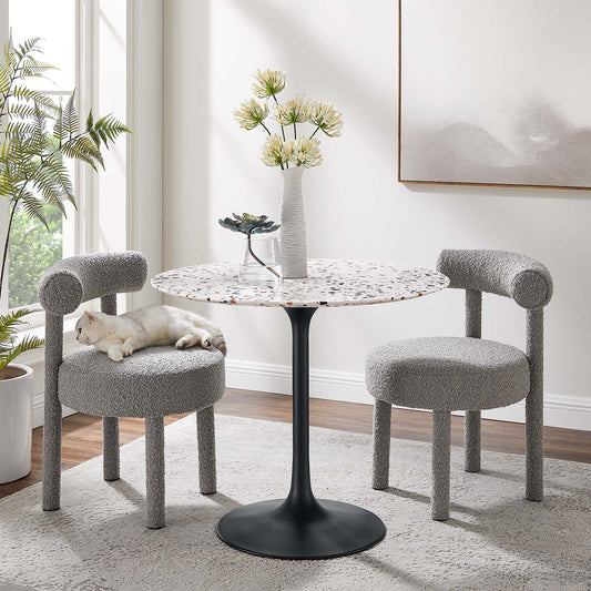 Lippa 36" Round Terrazzo Dining Table By Modway - EEI-5716 | Dining Tables | Modishstore - 1