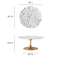 Lippa 36" Round Terrazzo Coffee Table By Modway - EEI-5720 | Coffee Tables | Modishstore - 6