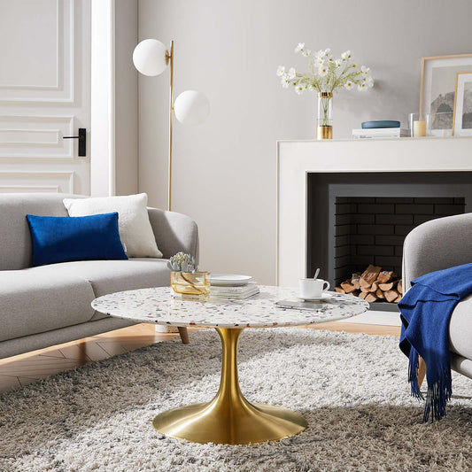 Lippa 36" Round Terrazzo Coffee Table By Modway - EEI-5720 | Coffee Tables | Modishstore - 1