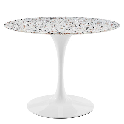 Lippa 40" Round Terrazzo Dining Table By Modway - EEI-5722-WHI-WHI | Dining Tables |  Modishstore - 2