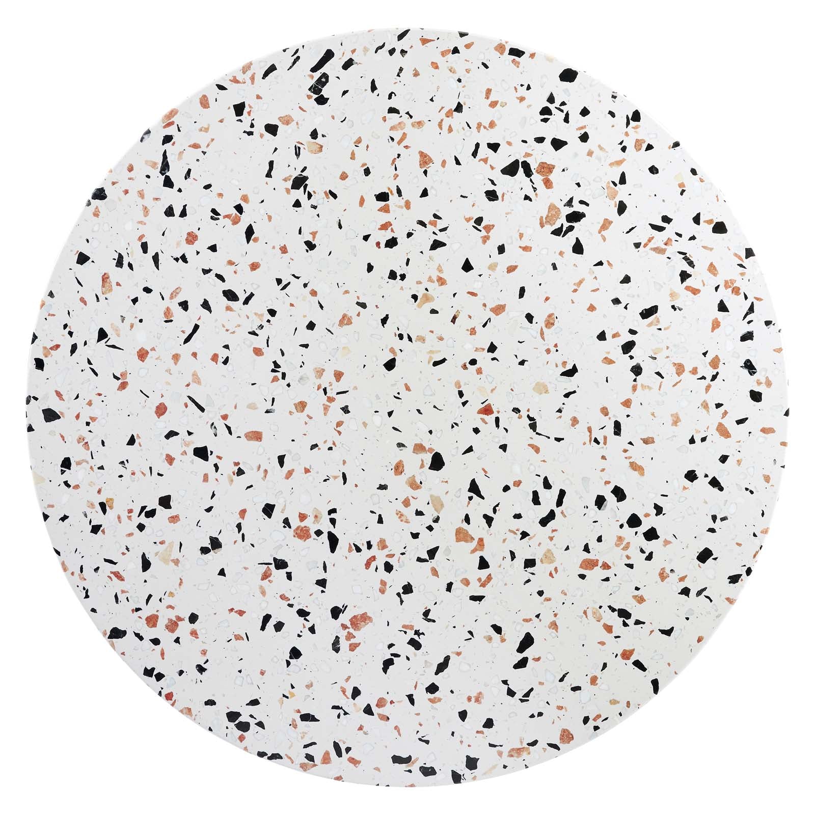 Verne 40" Round Terrazzo Dining Table By Modway - EEI-5726 | Dining Tables | Modishstore - 4