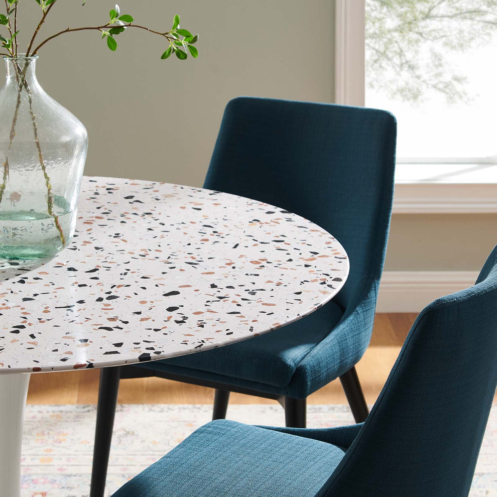 Lippa 47" Round Terrazzo Dining Table By Modway - EEI-5728 | Dining Tables | Modishstore - 6