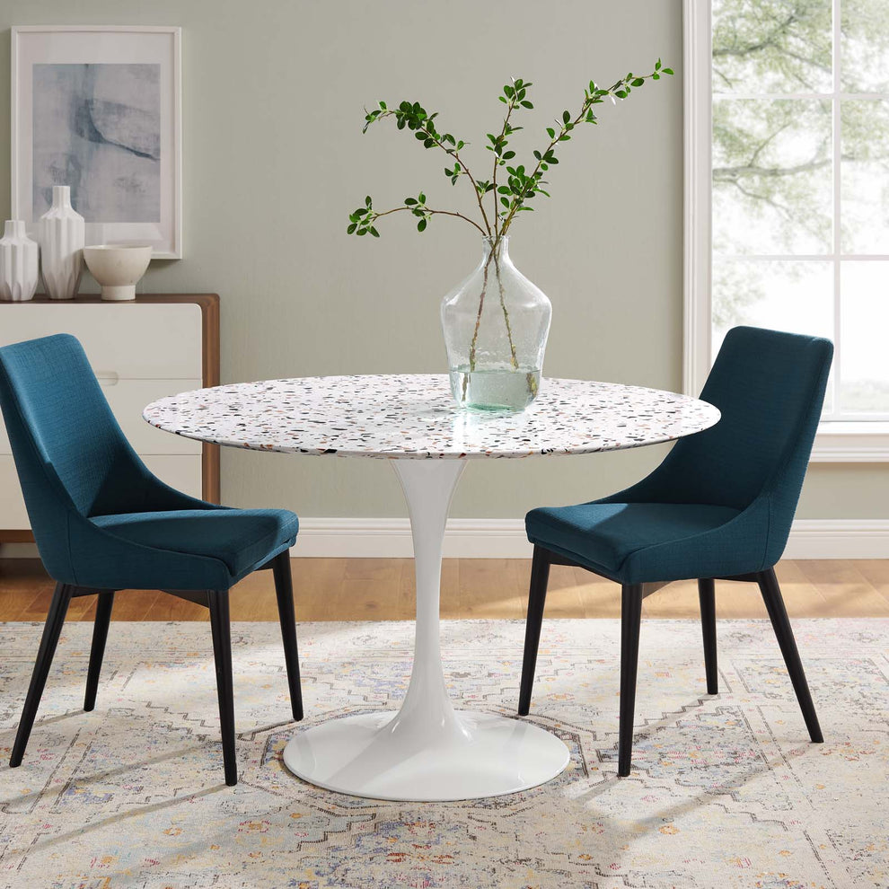 Lippa 47" Round Terrazzo Dining Table By Modway - EEI-5728 | Dining Tables | Modishstore - 7