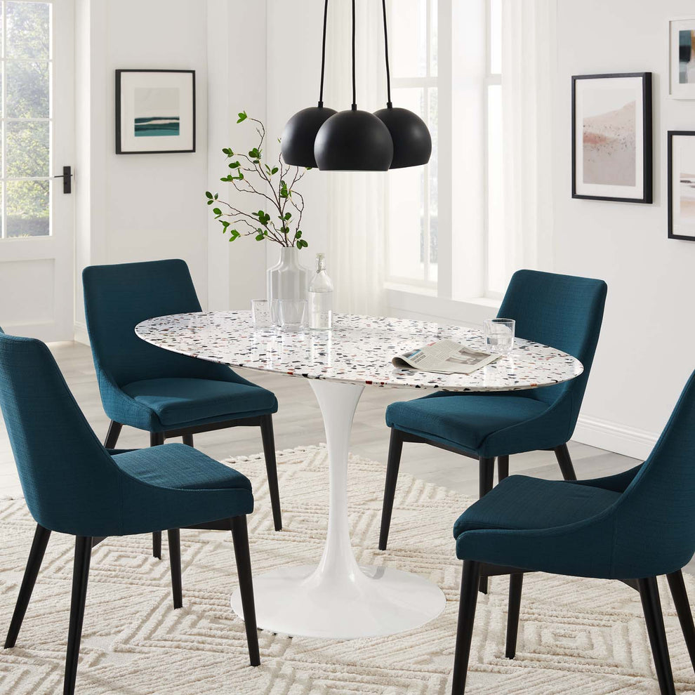Lippa 60" Oval Terrazzo Dining Table By Modway - EEI-5734 | Dining Tables | Modishstore - 1