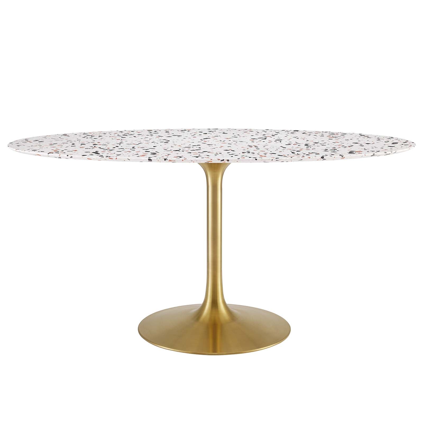 Lippa 60" Oval Terrazzo Dining Table By Modway - EEI-5736 | Dining Tables | Modishstore - 2