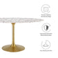 Lippa 60" Oval Terrazzo Dining Table By Modway - EEI-5736 | Dining Tables | Modishstore - 5