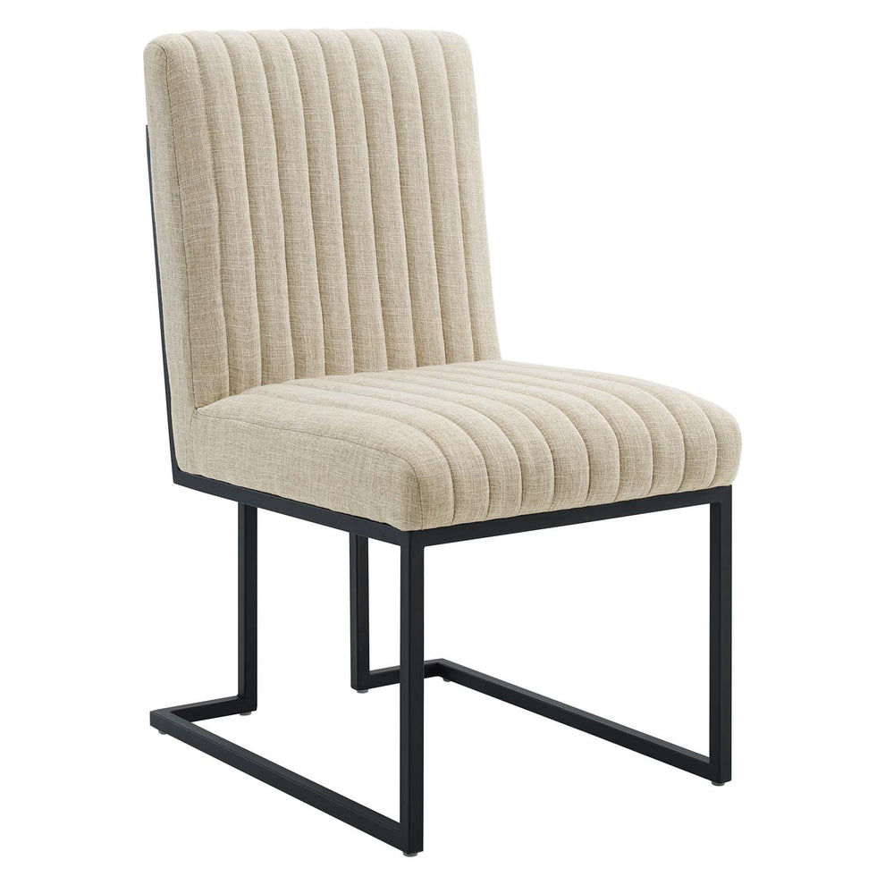 Indulge Channel Tufted Fabric Dining Chairs - Set of 2 By Modway - EEI-5740 | Modishstore - 2