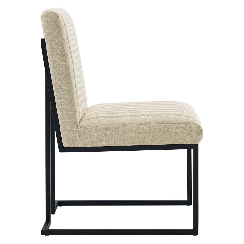 Indulge Channel Tufted Fabric Dining Chairs - Set of 2 By Modway - EEI-5740 | Modishstore - 3
