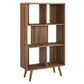 Transmit 31" Wood Bookcase By Modway - EEI-5743-WAL | Bookcases |  Modishstore - 2