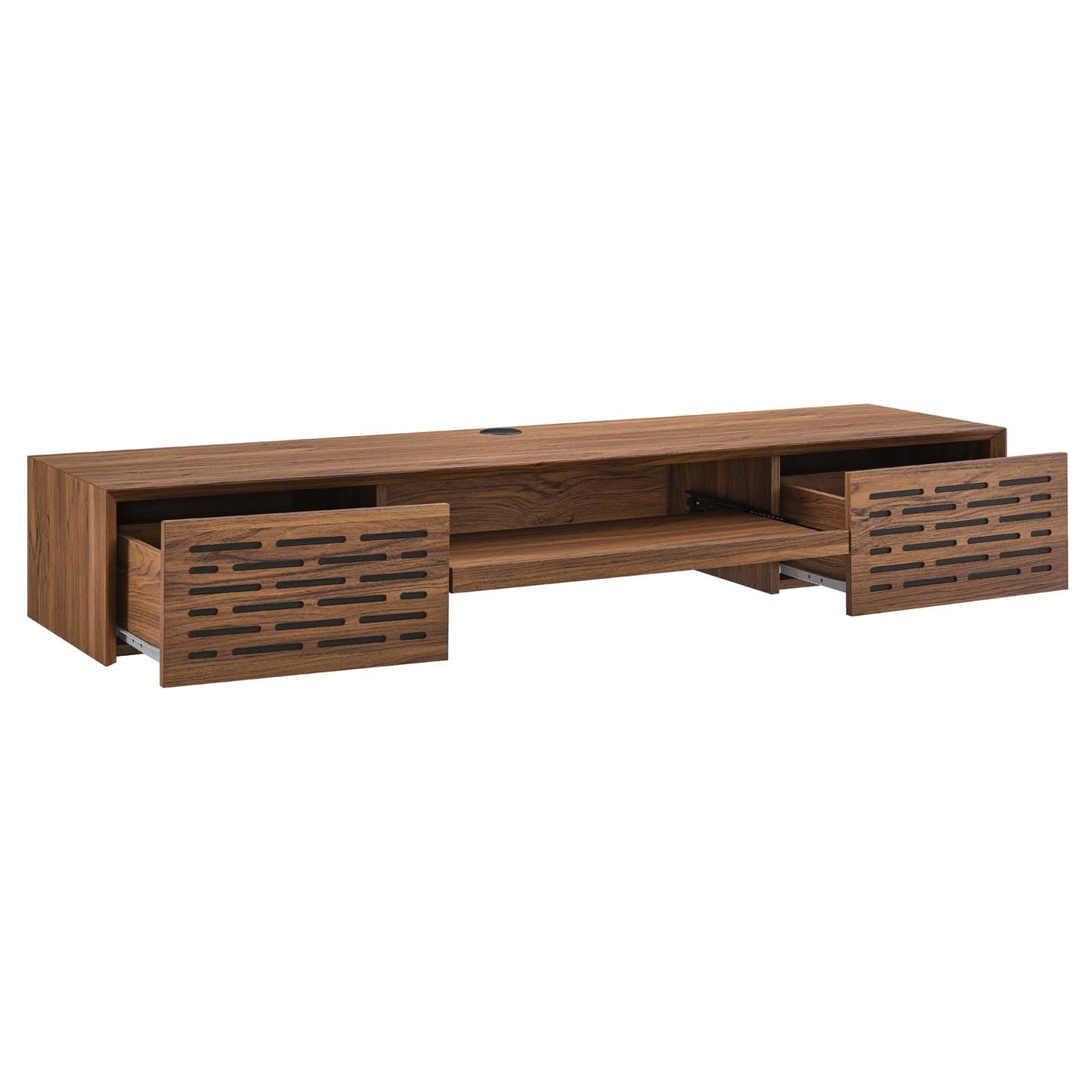Merit 60" Wall Mount Wood Office Desk By Modway - EEI-5744-WAL | Desks |  Modishstore - 4